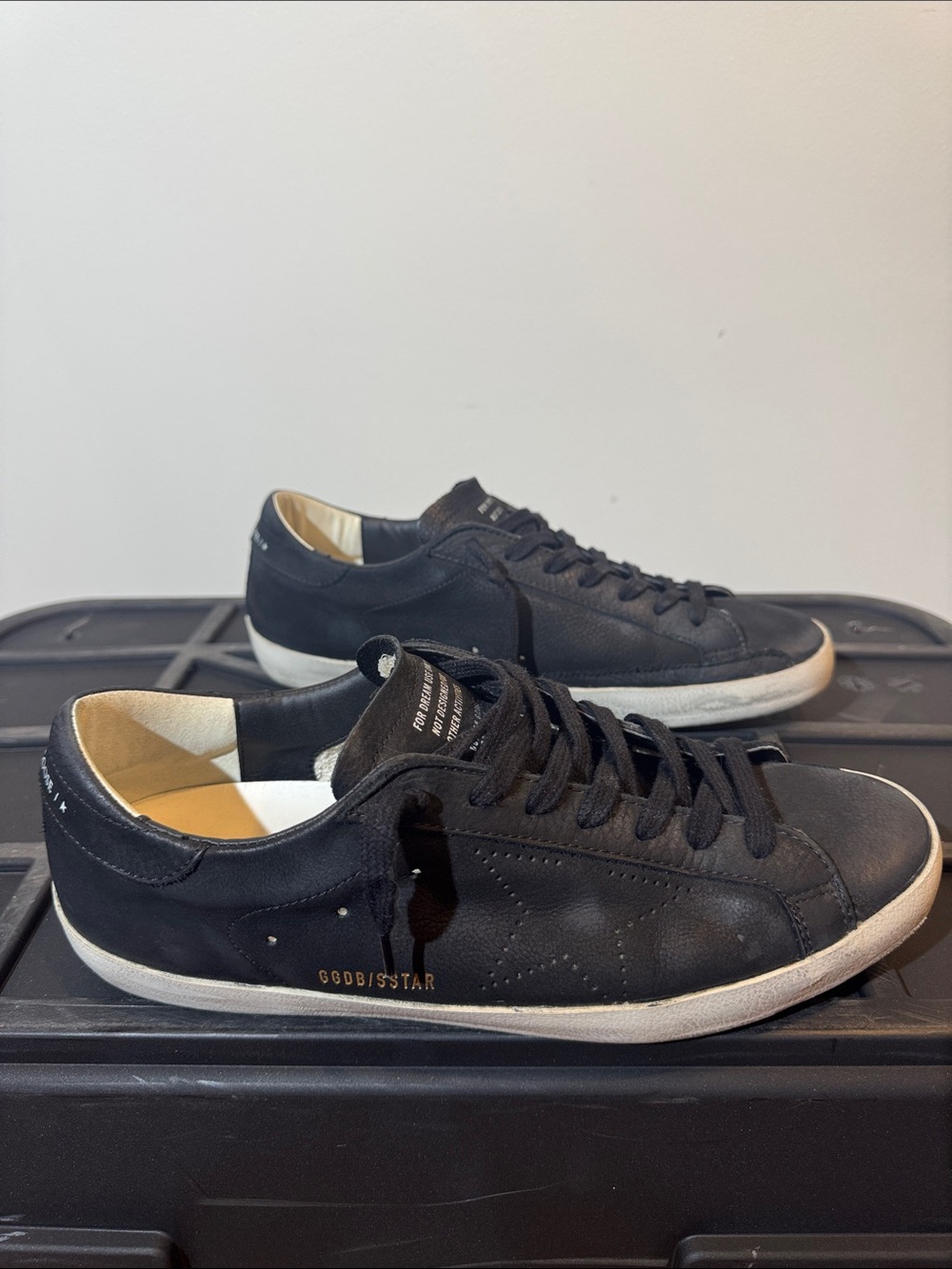 Golden Goose Men's Black Low-Top Sneakers - Picture 2 of 7